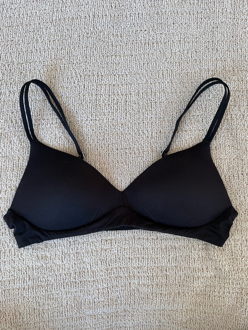 Aerie Sunnie Black Wireless Bra 36A